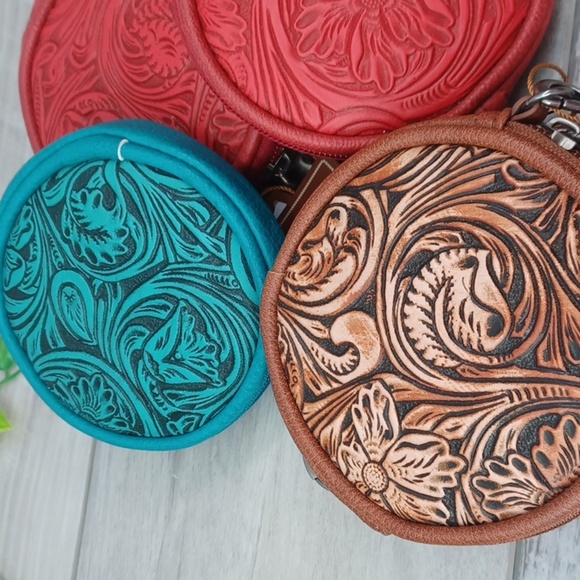 Wrangler Wholesale Lot Of 6 Coin Purse/key Ring Purse Charm NWT - Picture 4 of 11